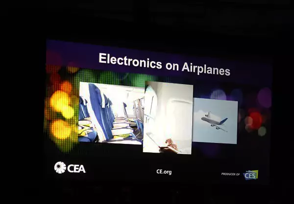 electronics on airplanes CEA