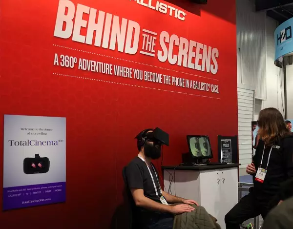 ballistic oculus rift 360 experience ces