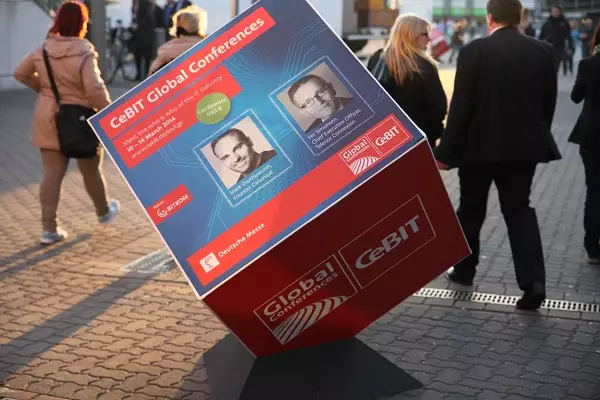 CeBIT 2014 cube