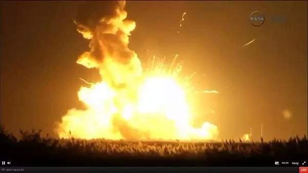 antares explosion