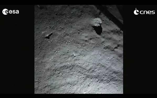 philae comet 67p landing site from lander