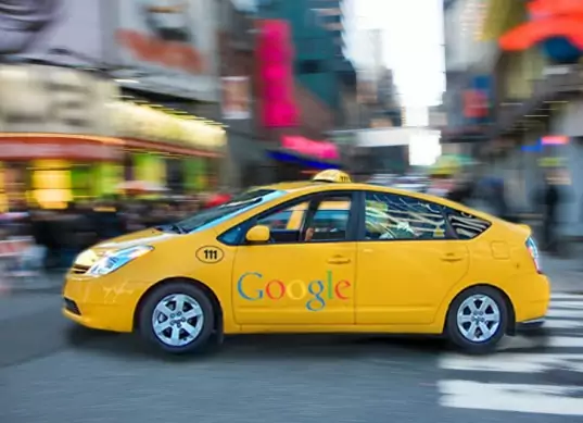 Google Driverless Taxi Cab 537x389