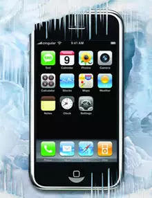 frozen iphone 3g