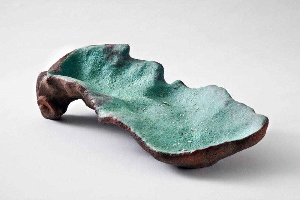 Helle Vibeke Steffensen: untitled, oyster tray, ceramics,
