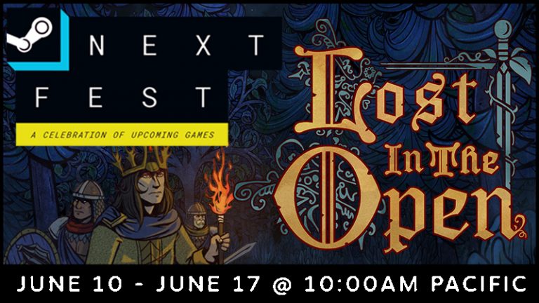 Display your combat tactics with Lost In The Open’s debut at Steam Next Fest!