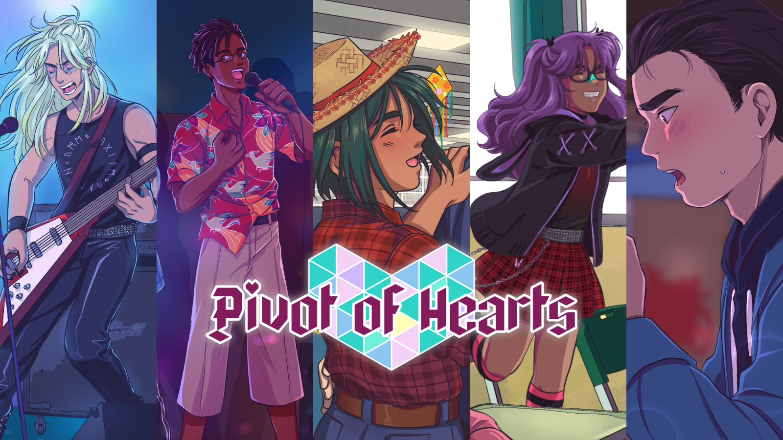 Pivot of Hearts, A Non-monogamous Romance Visual Novel, Launches on May 21st