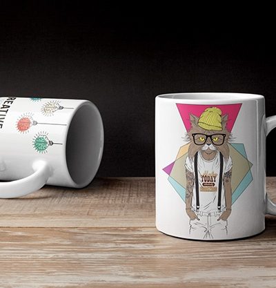 Mugs blancs personnalisés – Image 2