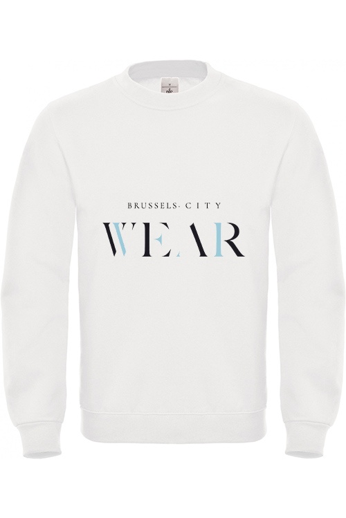 Sweat homme Basic CGWUI20 blanc