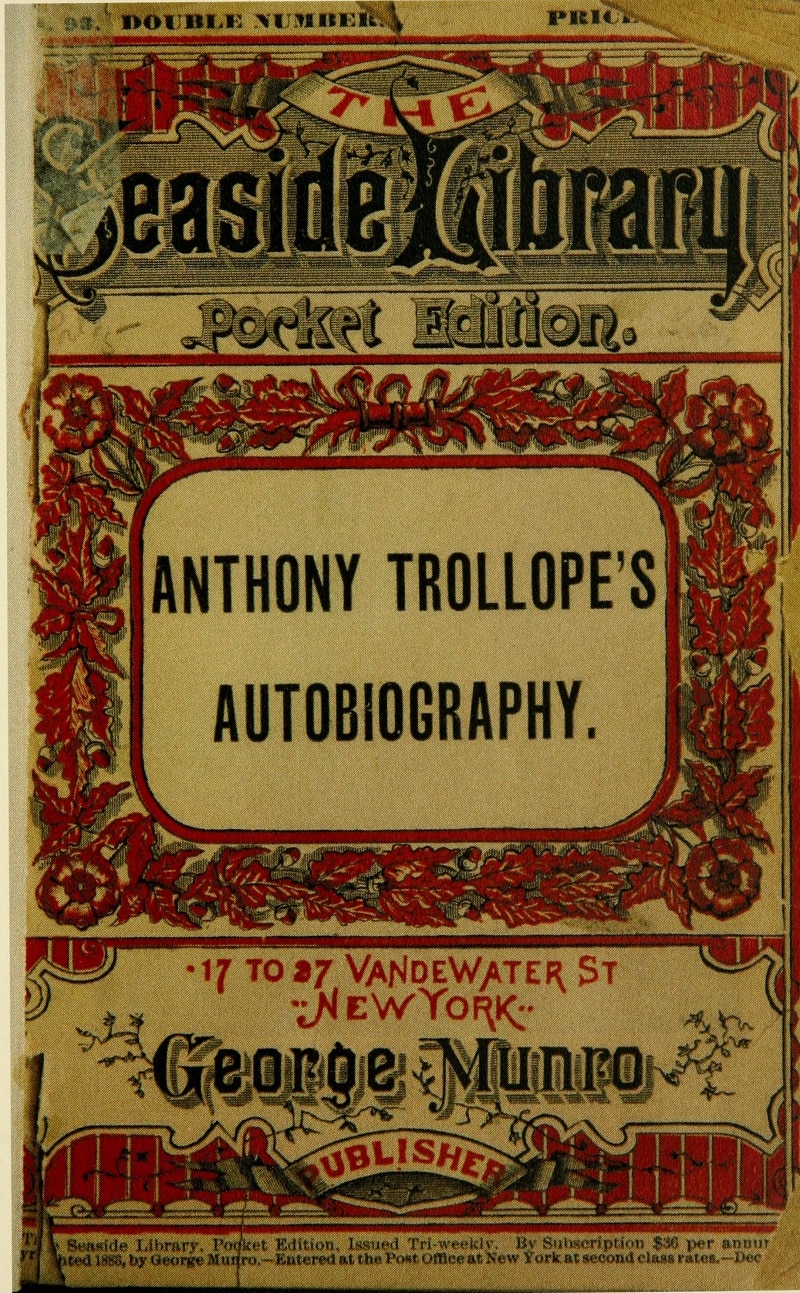 anthony trollopes biografi