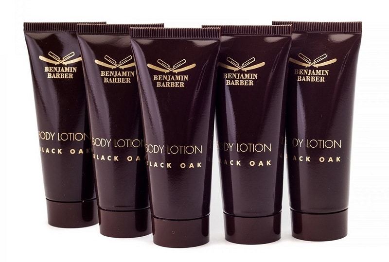 benjamin barber black oak body lotion 