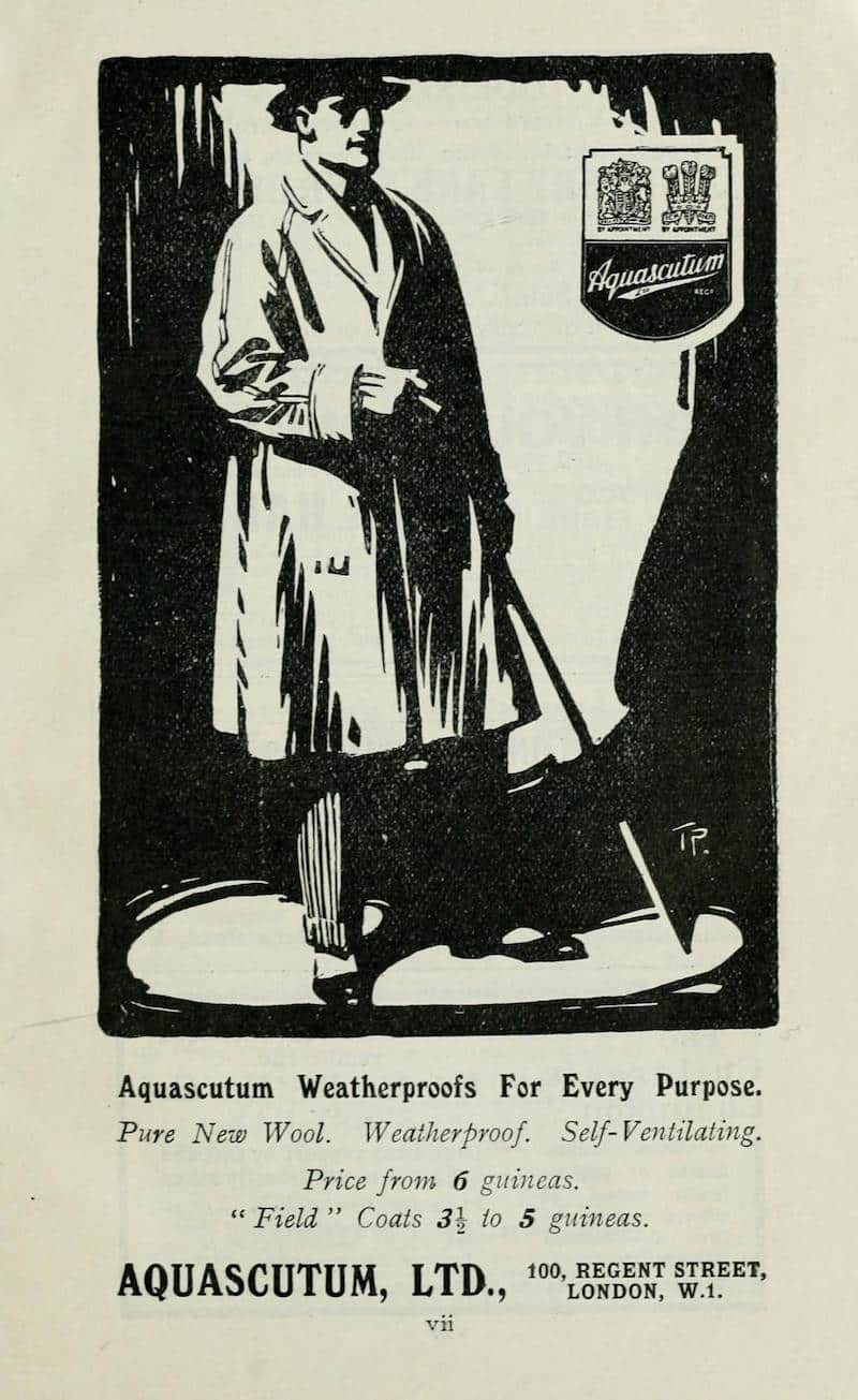 aquascutum vintage ad