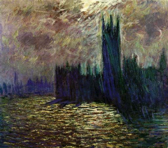 Claude monet målning savoy