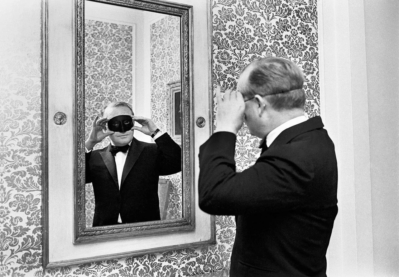 Truman Capote in Dunhill Tuxedo