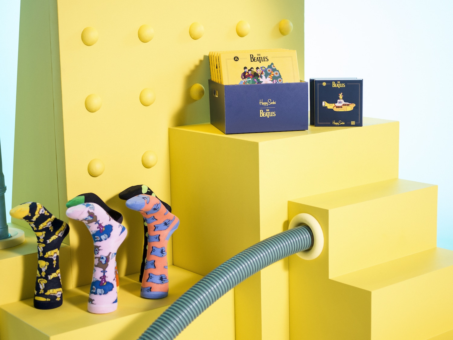 Happy Socks The Beatles collaboration