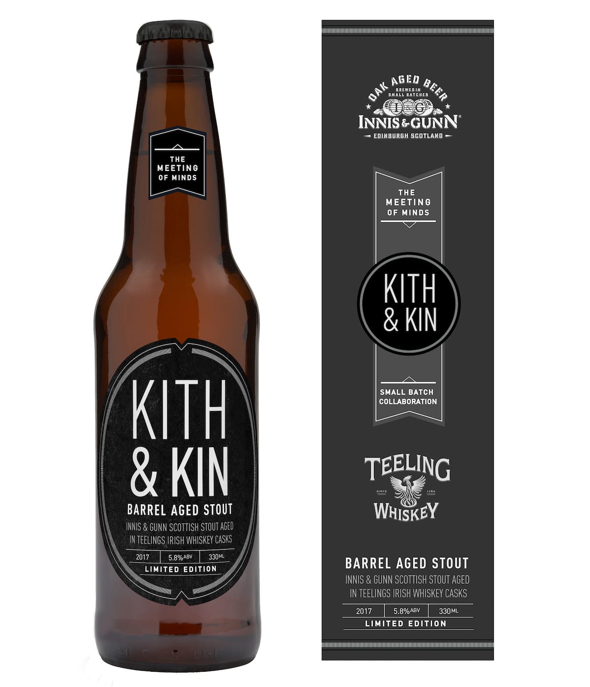 Innis & Gunn Kith & Kin Teeling Cask.