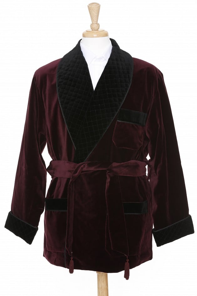 rökrock utbud velvet smoking jacket