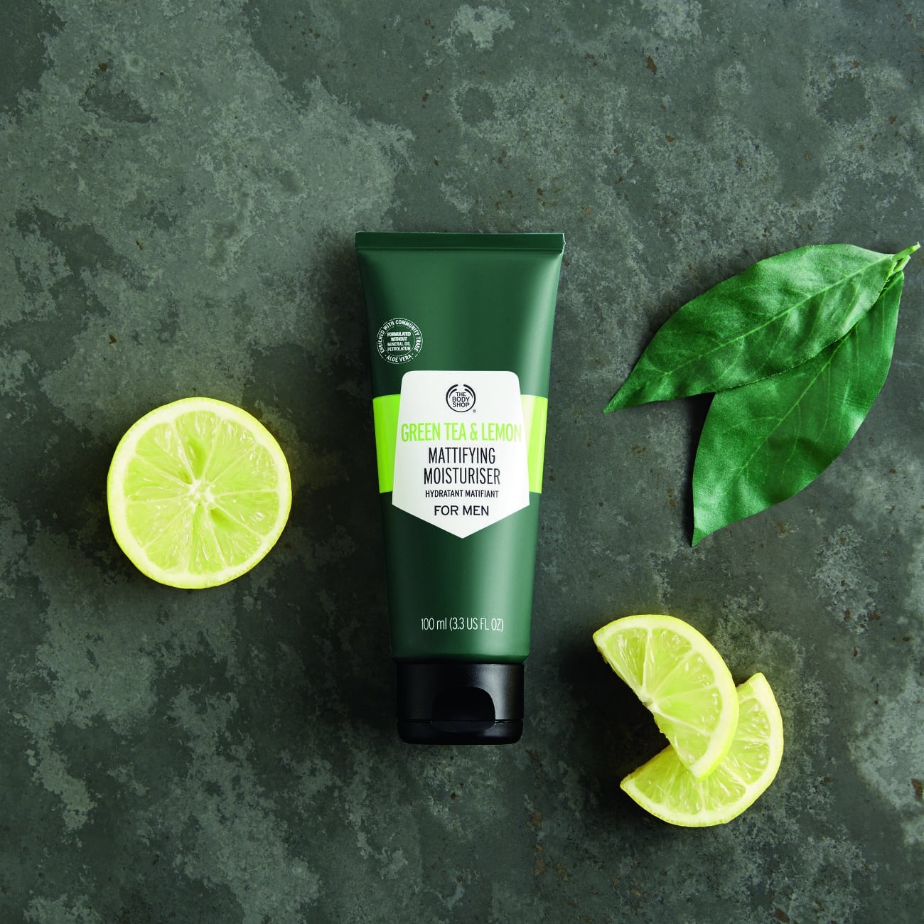 Body Shop Green Tea and Lemon Mattifying Moisturiser klassiskt