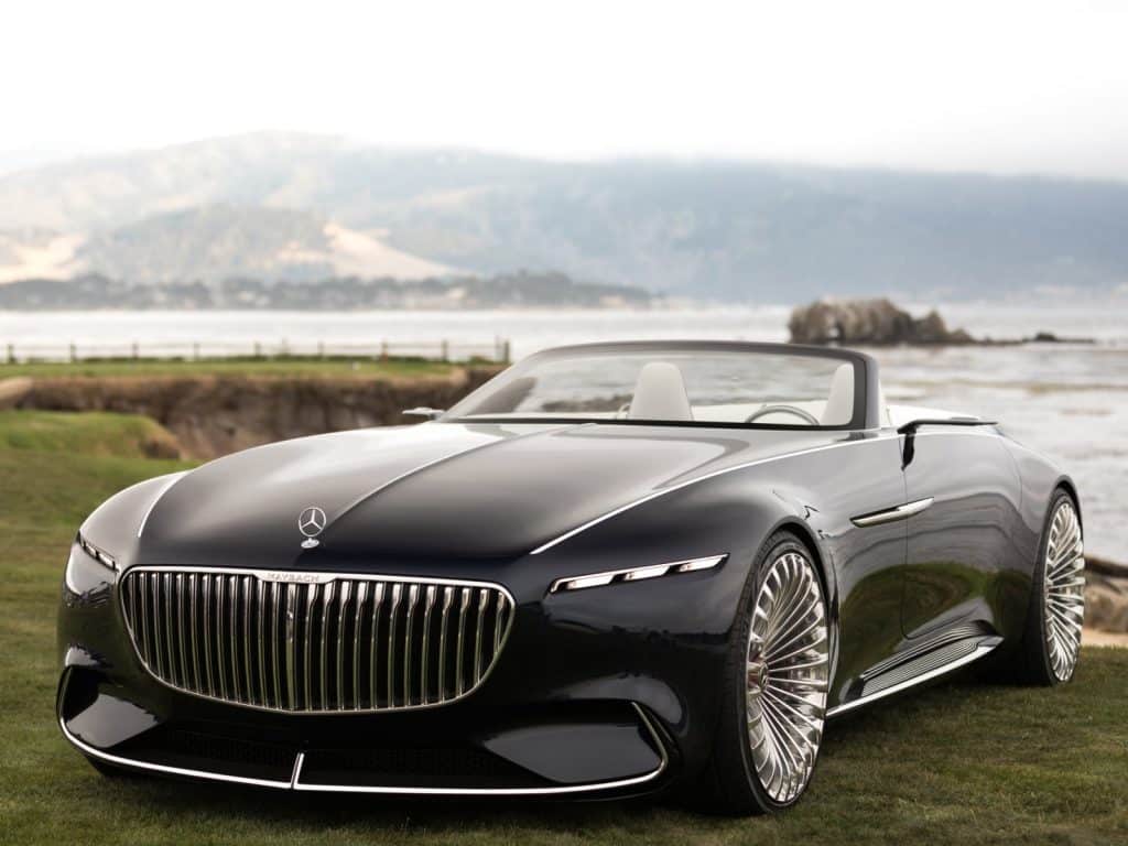 Vision Mercedes-Maybach 6 Cabriolet snyggaste elbilen