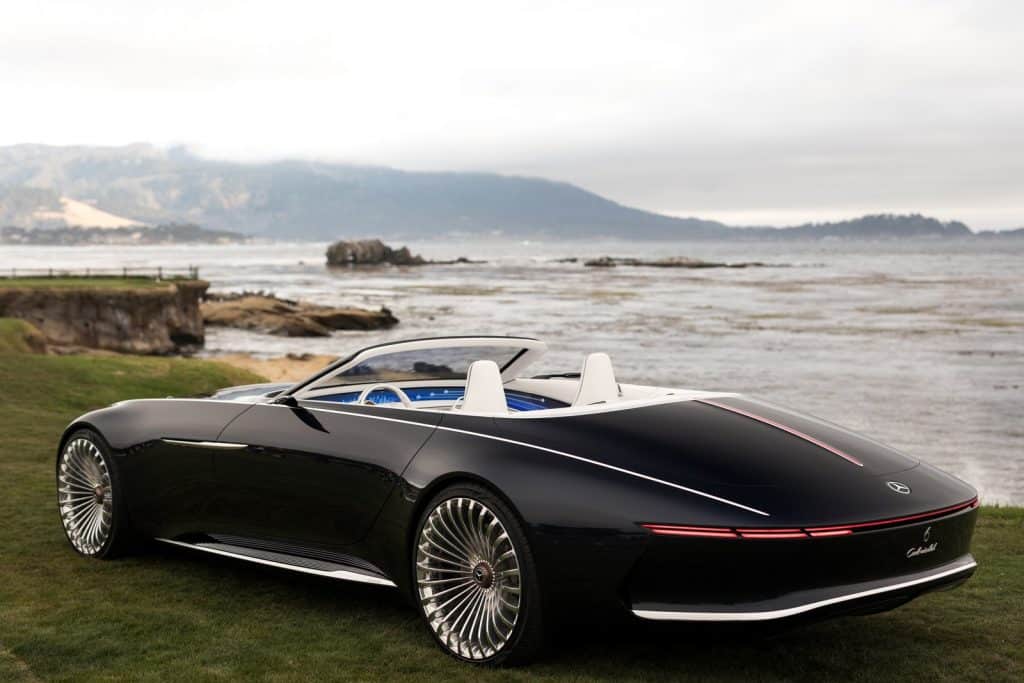 Vision Mercedes-Maybach 6 Cabriolet snyggaste konceptbilen