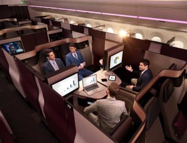 qsuite qatar airways