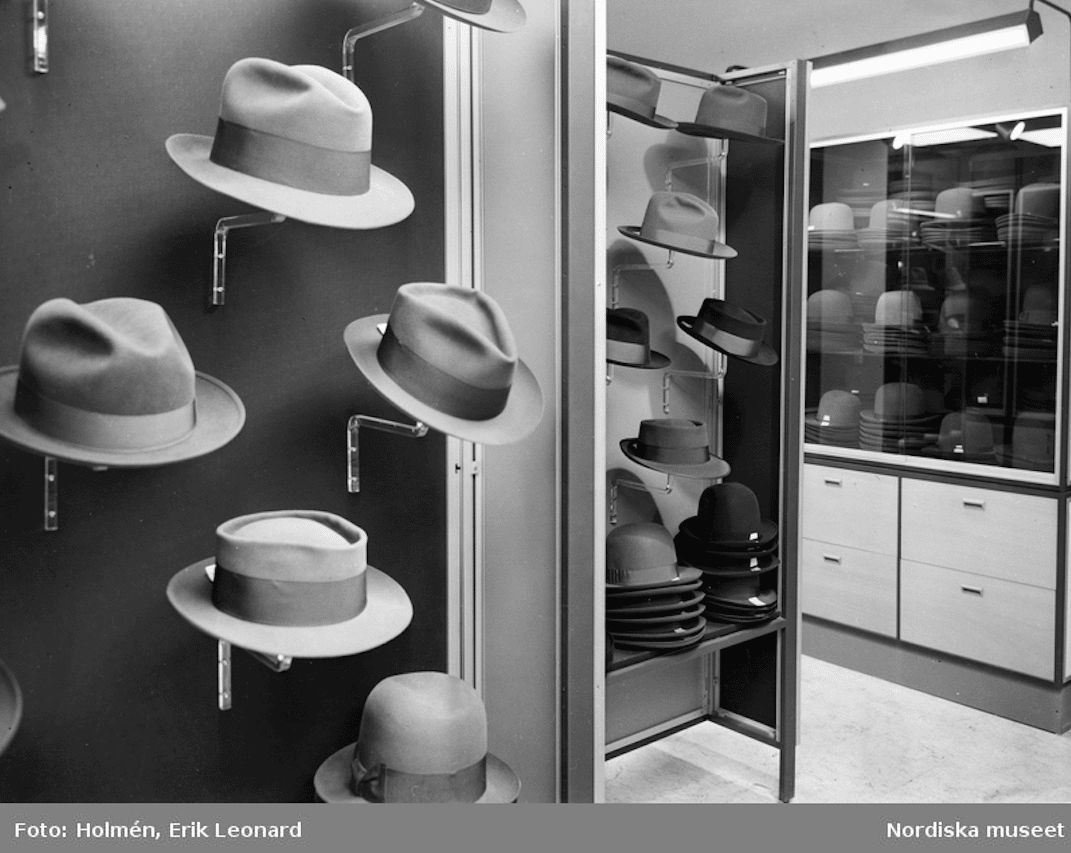 hattmode 1940 1950