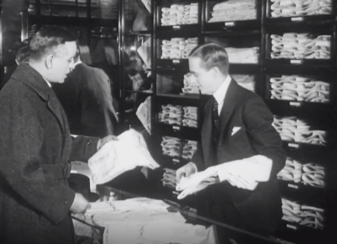 shopping 1920-talet