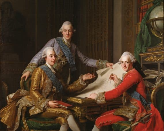Gustav III och hans bröder