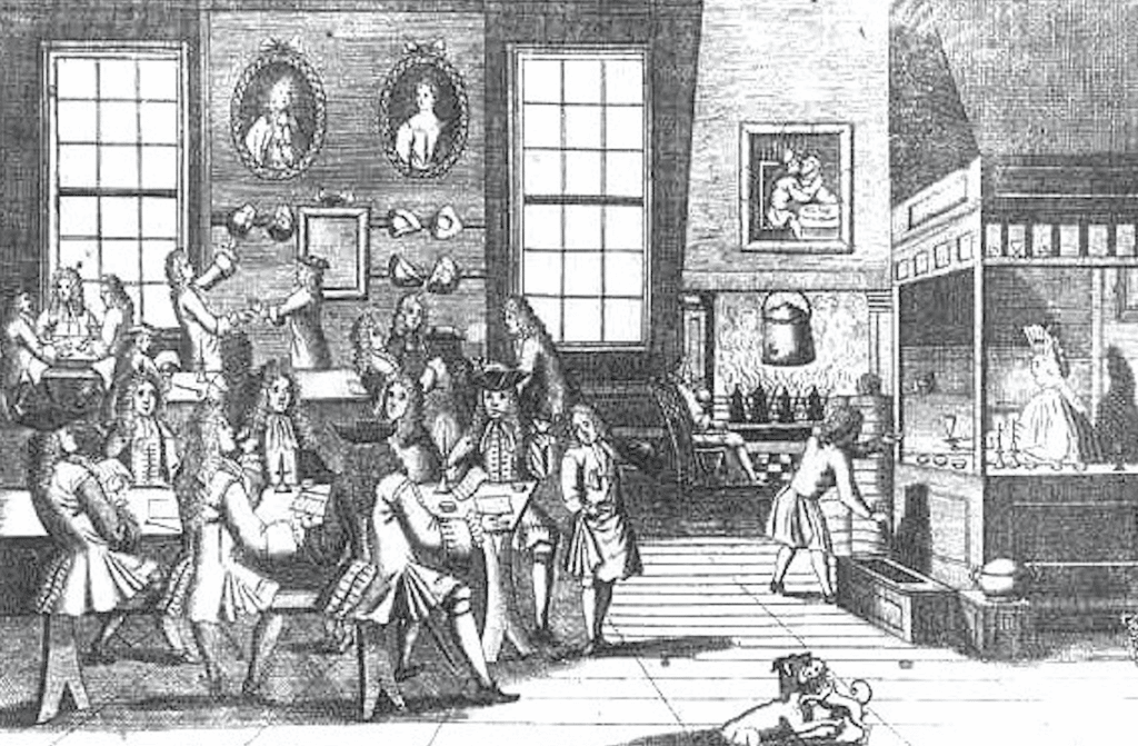 kaffehus I London 1600-talet