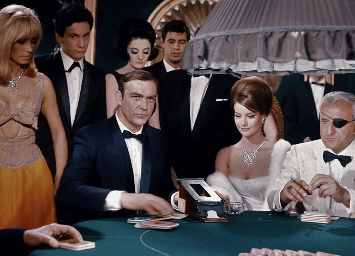 vilka spel spelar James Bond på casinon