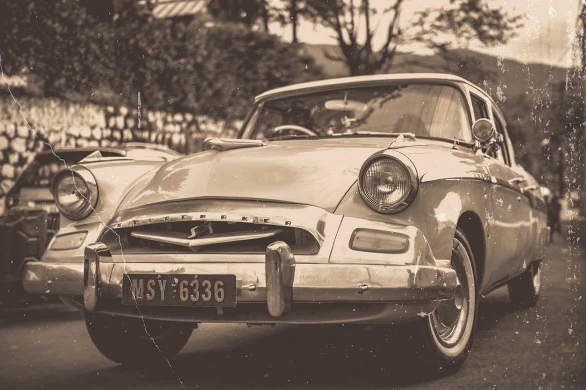 vintage retro bil
