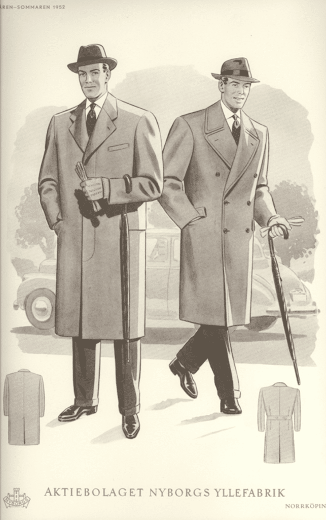1950-tal mode för män