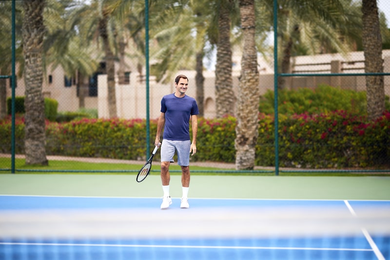 uniqlo roger feder tennis fashion