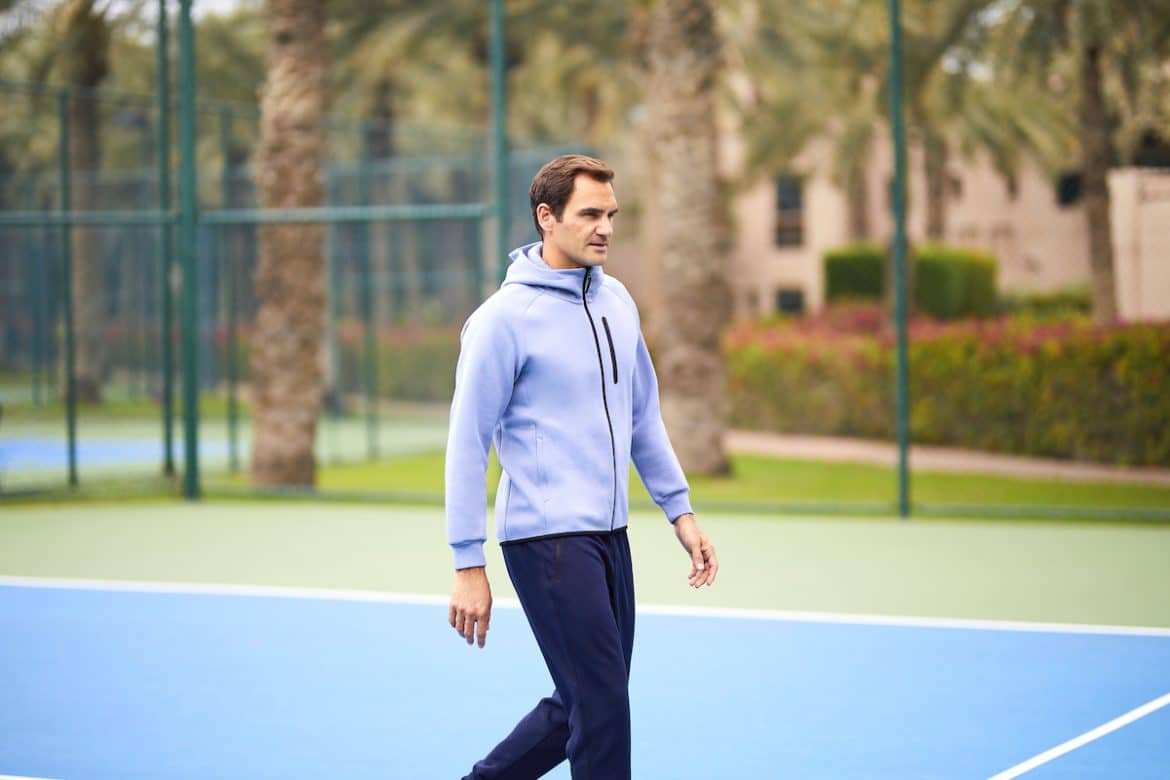Uniqlo roger Federer herrmode 2020
