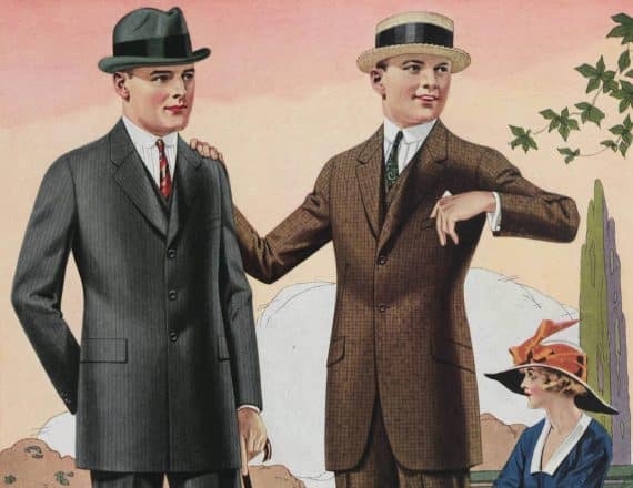 mode för män 1920-talet