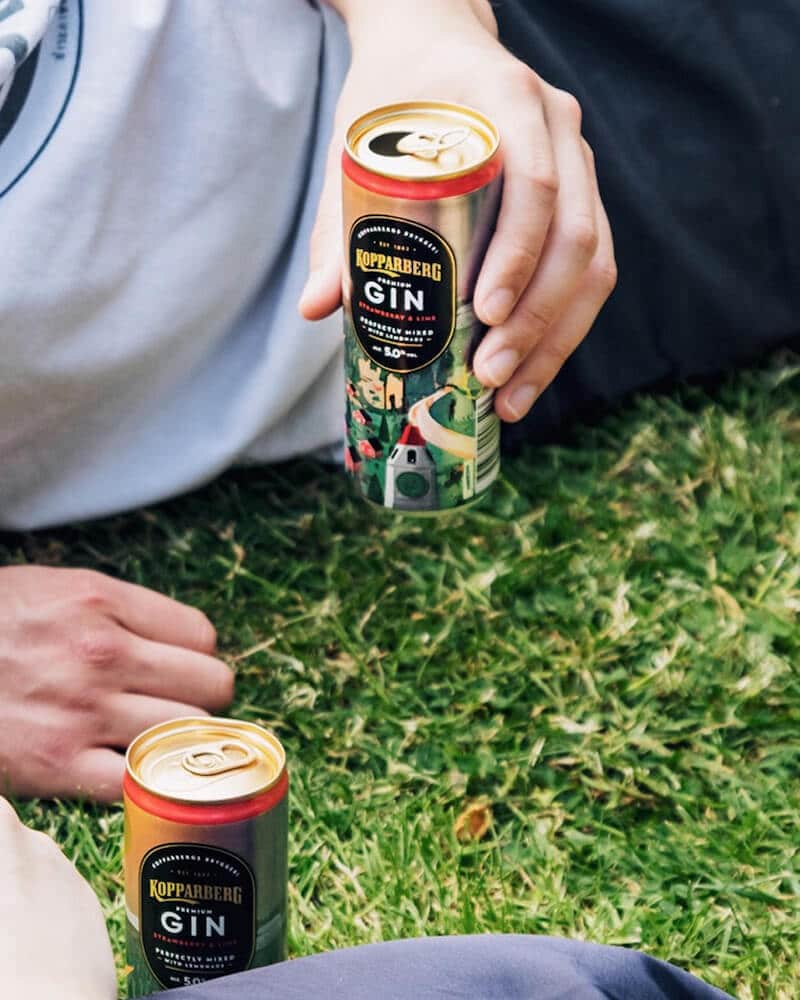 Kopparberg Gin&Lemonade nyhet juli 2020