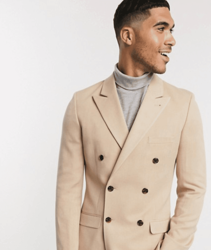 höstens trendfärger dubbelknäppt kavaj mode för män hösten 2020