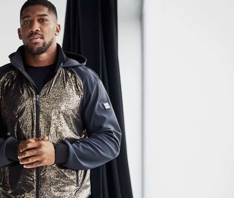 boss samarbete Anthony Joshua mode för män 2020