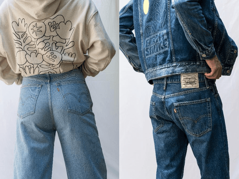 Nya jeansmodeller från Levi's - jeans i biologiskt nedbrytbara råmaterial