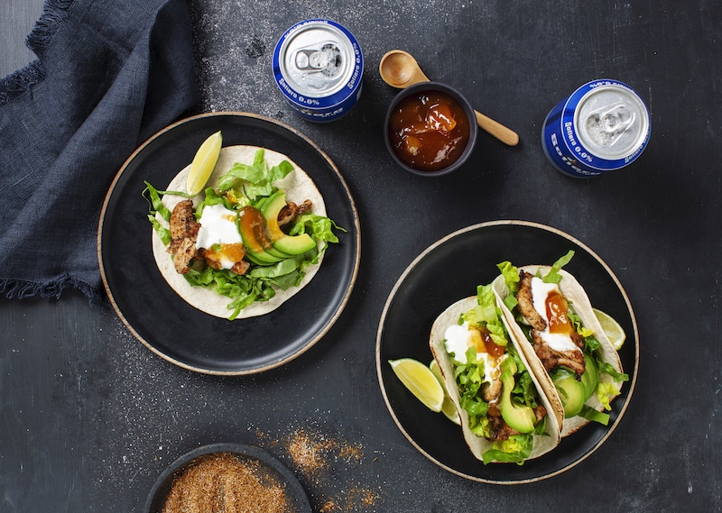 grön taco recept