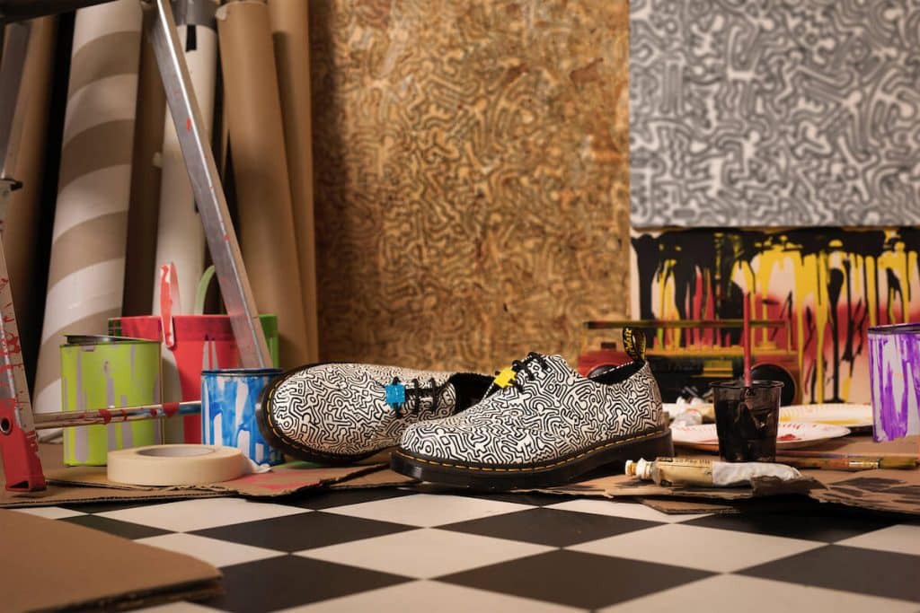 dr martens keith haring collection