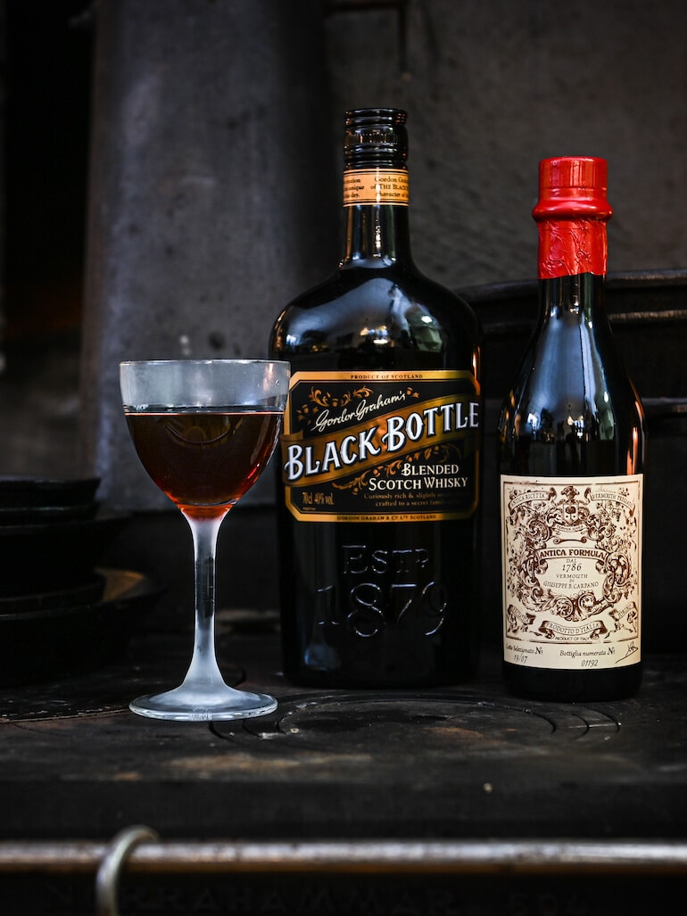 ingredienser och recept rob roy drink