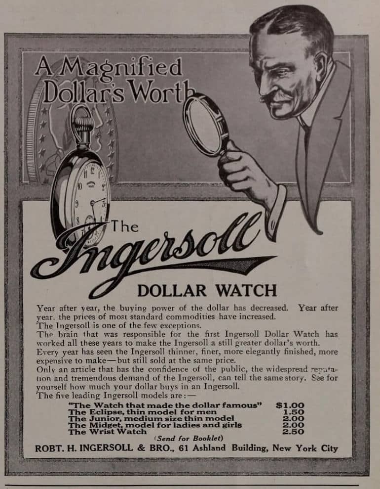 ingersoll dollar watch