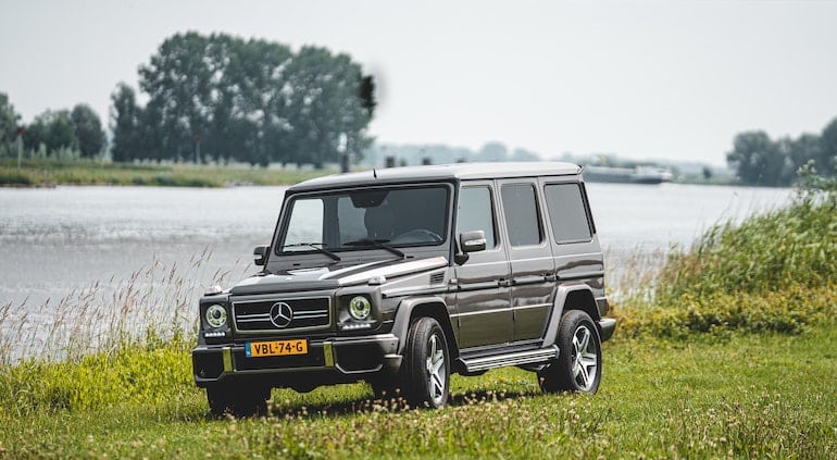 kändisars bilar mercedes g-wagon