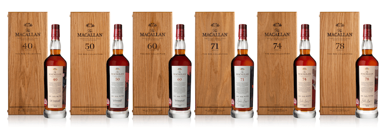 the macallan red collection