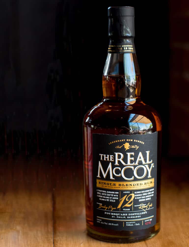 the real McCoy whisky Barbados