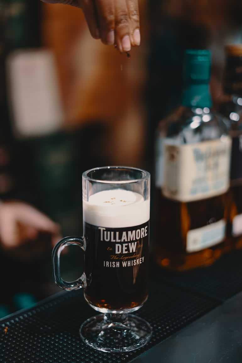 Irish coffee recept