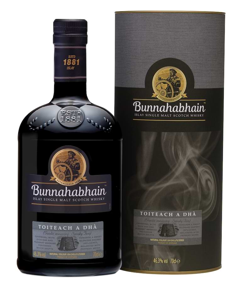 ny rökig whisky i sverige Bunnahabhain Toiteach A Dhà