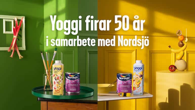 Yoggi 50 år färgkollektion nordsjö