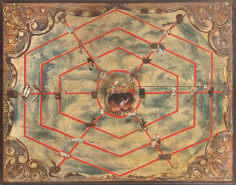 otrogna grannar sällskapsspel 1600-tal