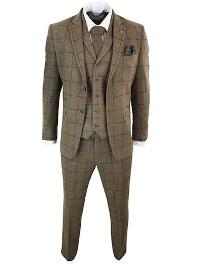 tredelad-tweed-kostym - klassiskt herrmode och etikett